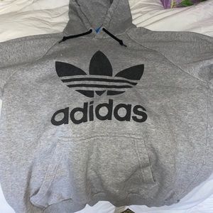 COPY - Grey adidas hoodie